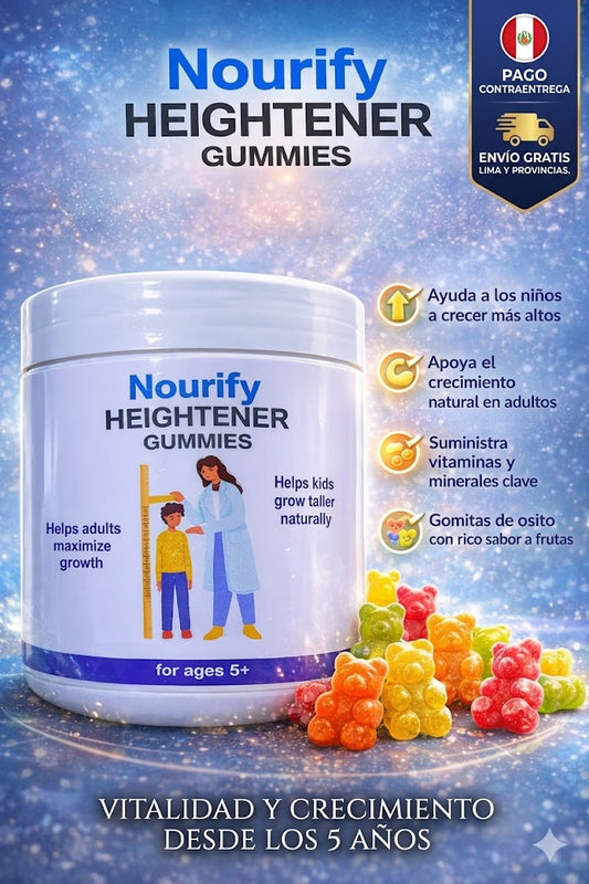 NOURIFY HEIGHTENER GUMMIES