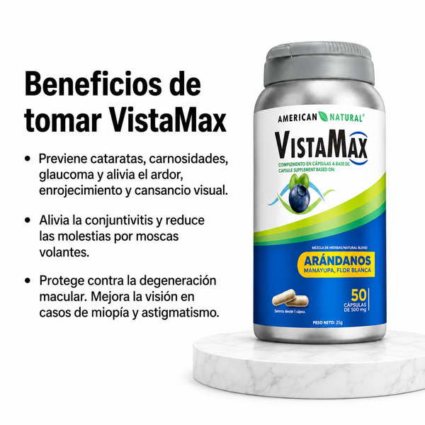Vista Max suplemento de cuidado visual Comerzio - imagen 3