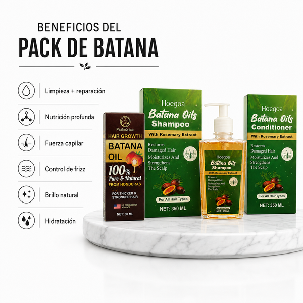 Shampoo y serum de batana con activador de cafe Comerzio - imagen 3