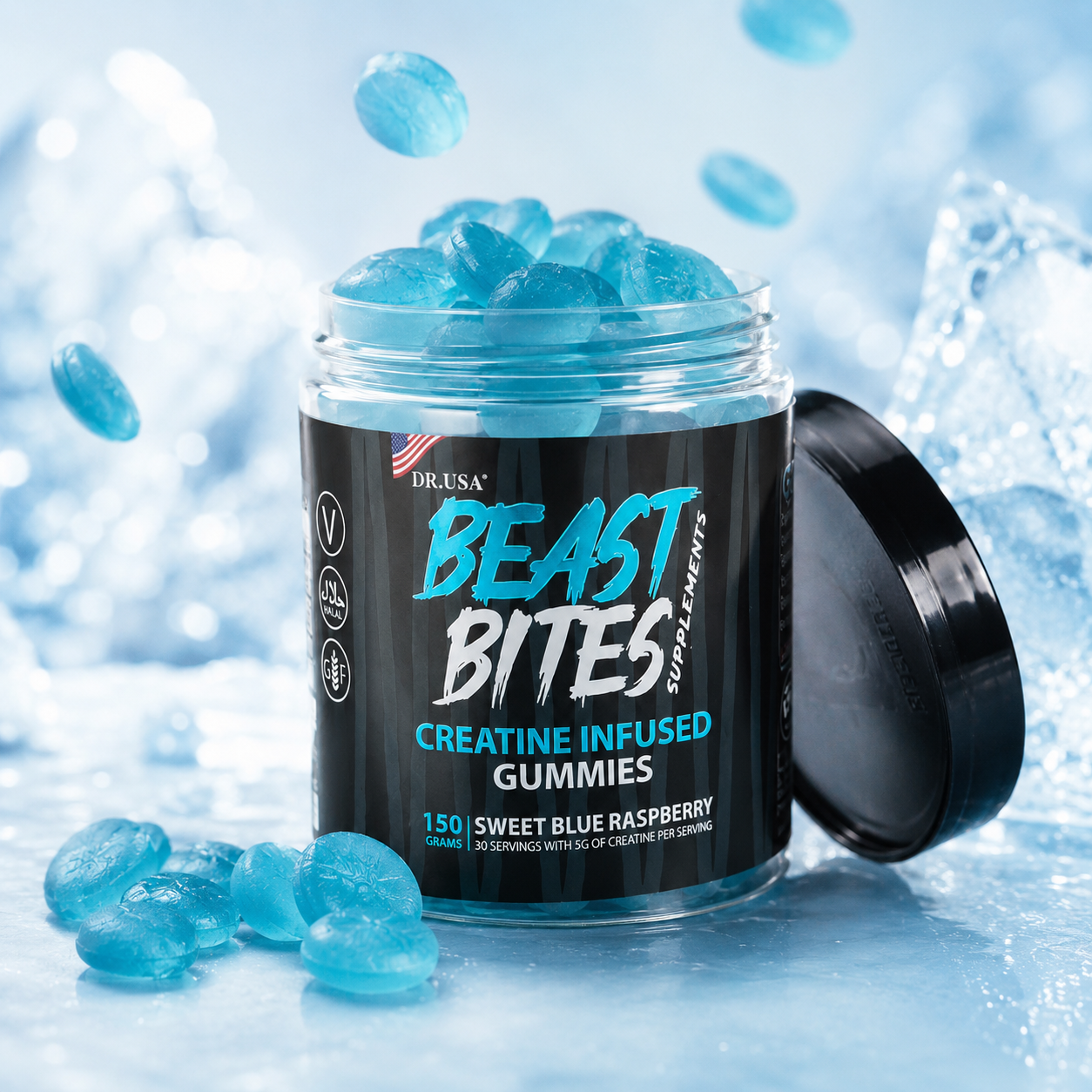 BEAST BITES – Creatine Infused Gummies