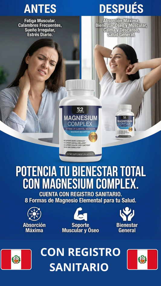 Magnesium Complex 90 capsulas
