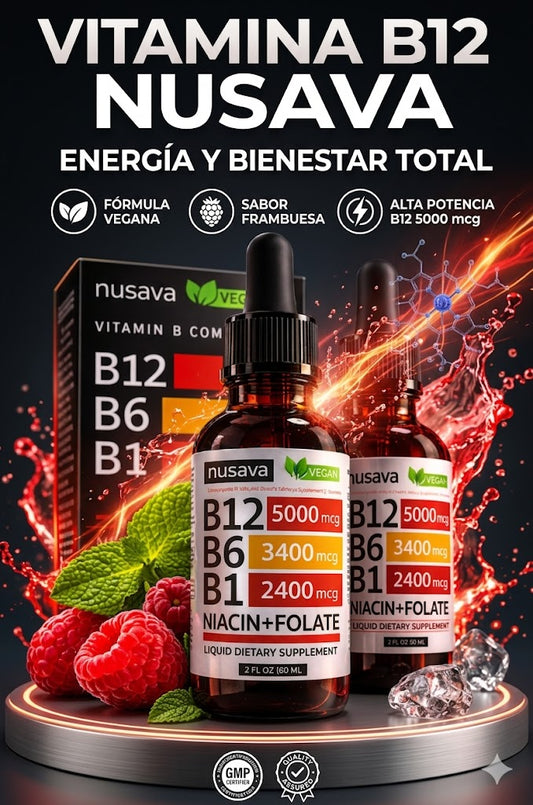 Vitamina B12 complex liquido