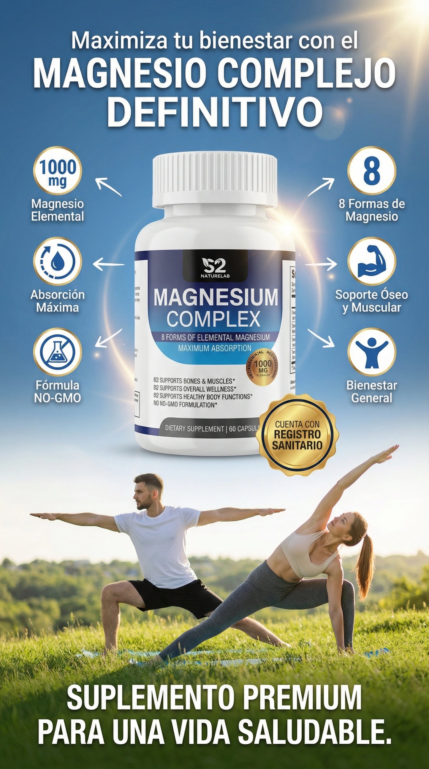 Magnesium Complex 90 capsulas