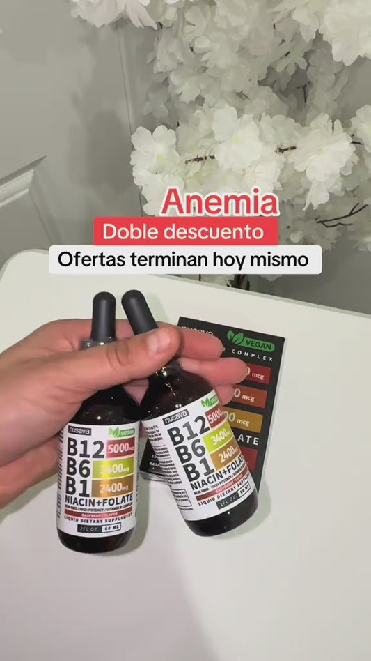 Vitamina B12 complex liquido